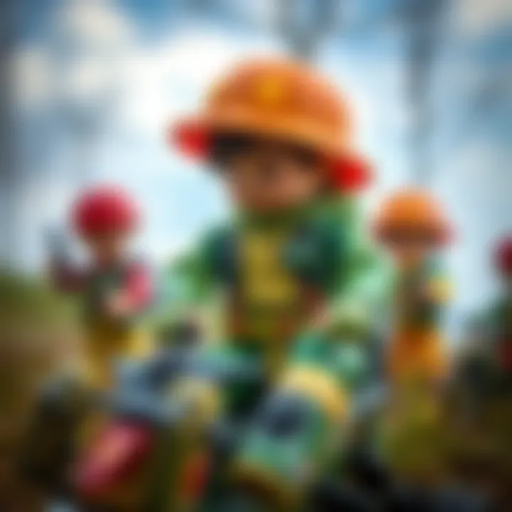 Exciting outdoor exploration activity