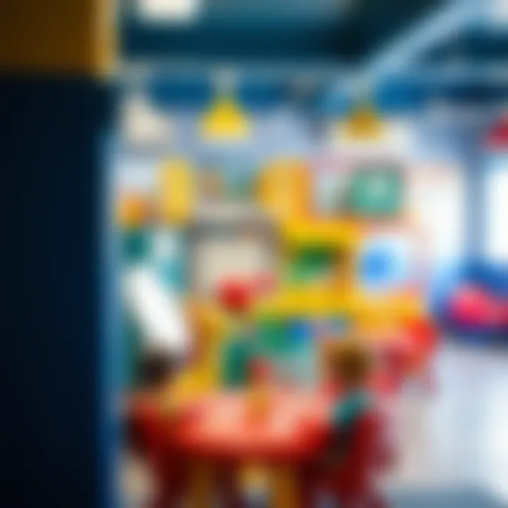 Safe play environment with educational games