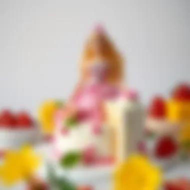 Step-by-step guide to assembling a Barbie cake with artistic flair