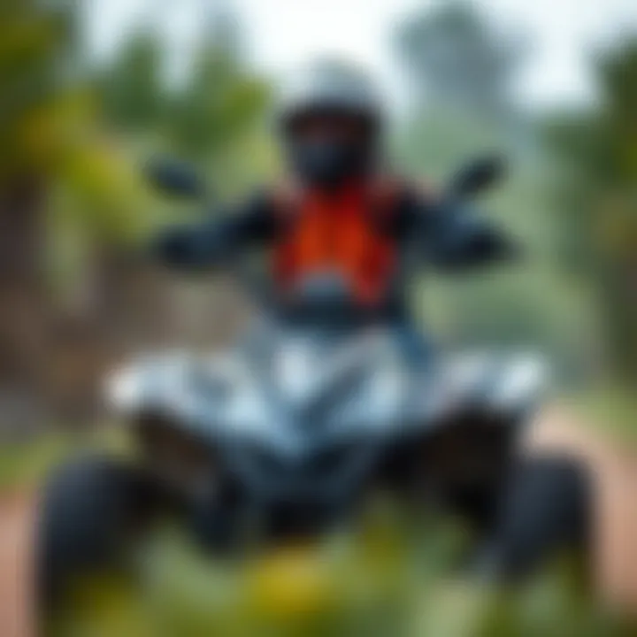 Safety gear for ATV riding