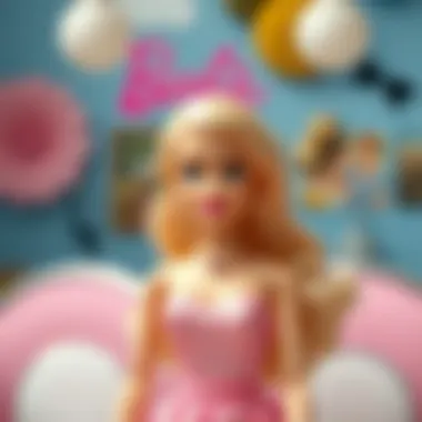 Infographic illustrating Barbie's cultural impact