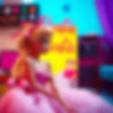 Barbie film promotional poster showcasing vibrant colors