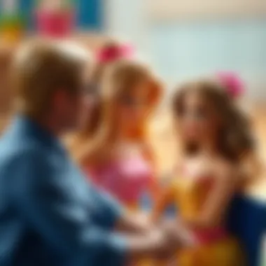 Educational aspects of Barbie dolls in social interaction