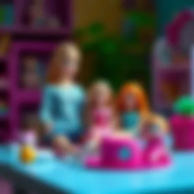 Educational toys inspired by Barbie promoting creativity