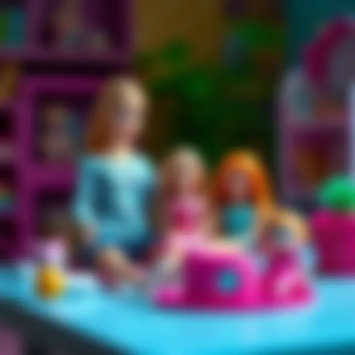 Educational toys inspired by Barbie promoting creativity