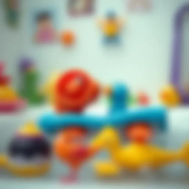 Safe bath toys for children