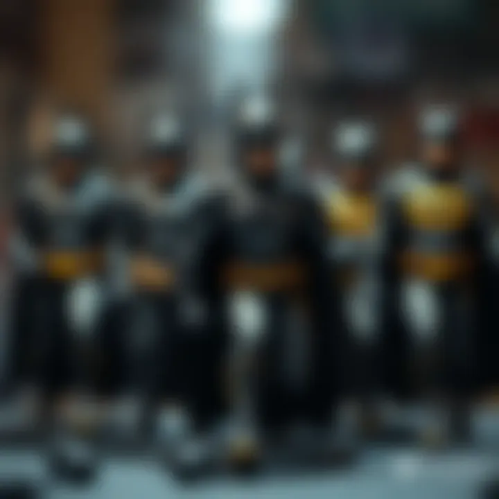 Impact of Batman team on children's development and societal values