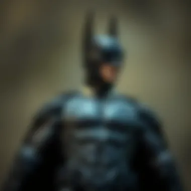 Symbolic representation of courage and leadership through superhero collaboration