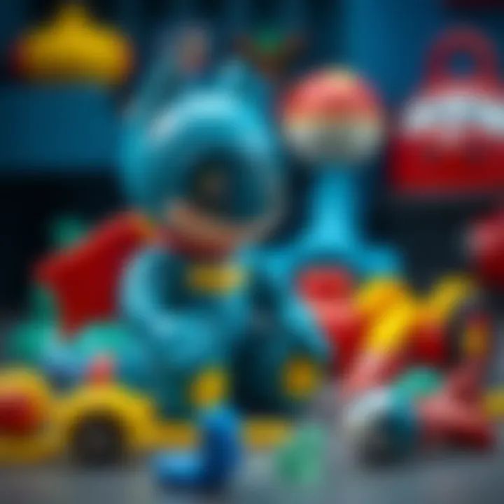 Colorful Batoys toys promoting cognitive development