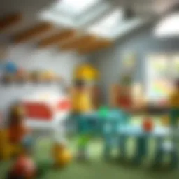 Playful learning environment for early childhood