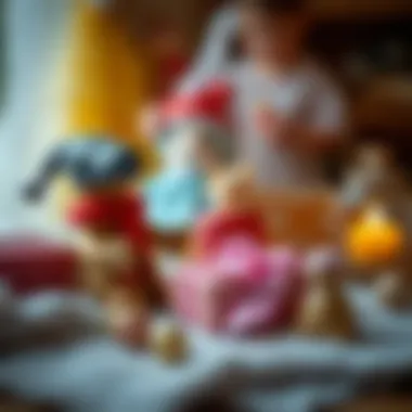 Symbolic representation of birth gifts