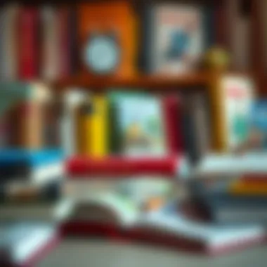 A collection of diverse books suitable for teenagers