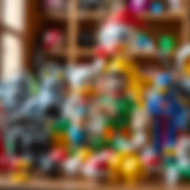 A collection of diverse toys that stimulate imagination