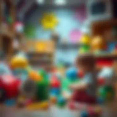 Parents choosing educational toys