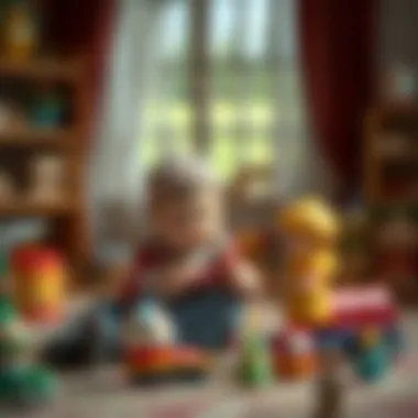 Children engaging in play with Kral Şakir toys