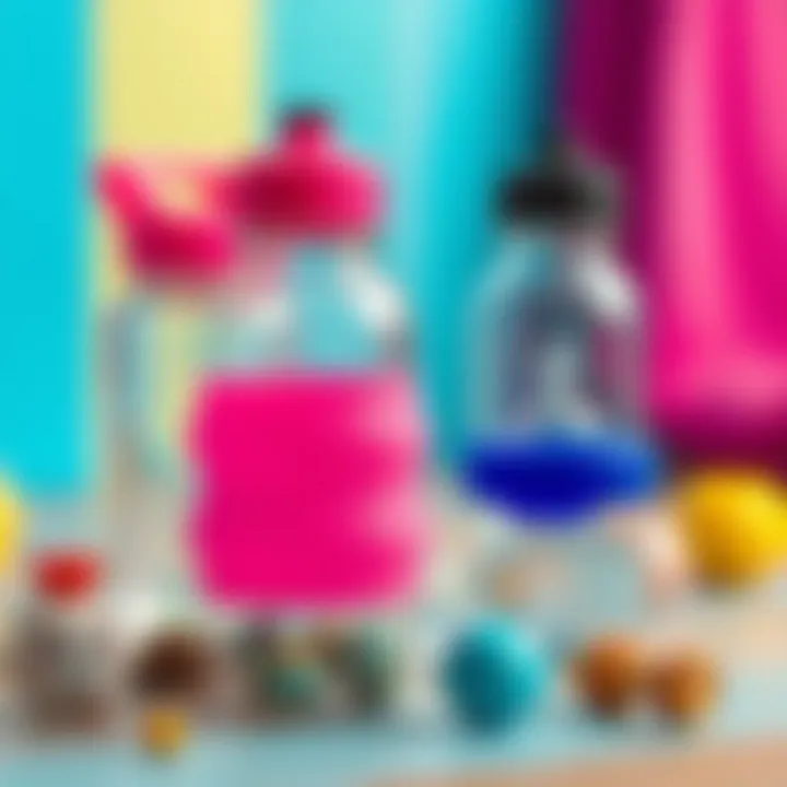 Materials of Children's Water Bottles Different materials of water bottles for children