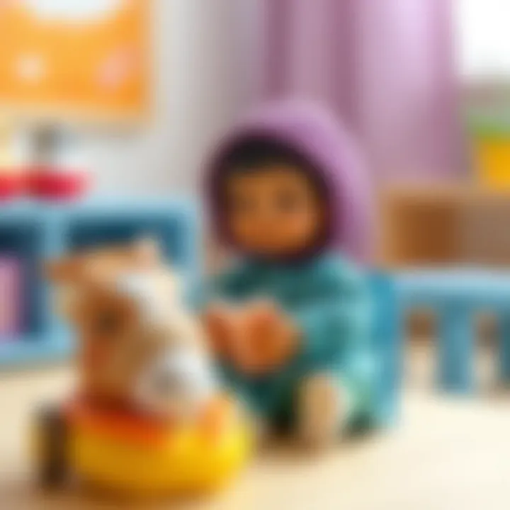 Educational playtime with Cicciobello Afacan Bebek and friends