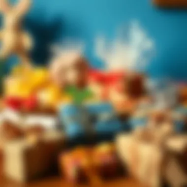 A variety of handmade gifts displayed together