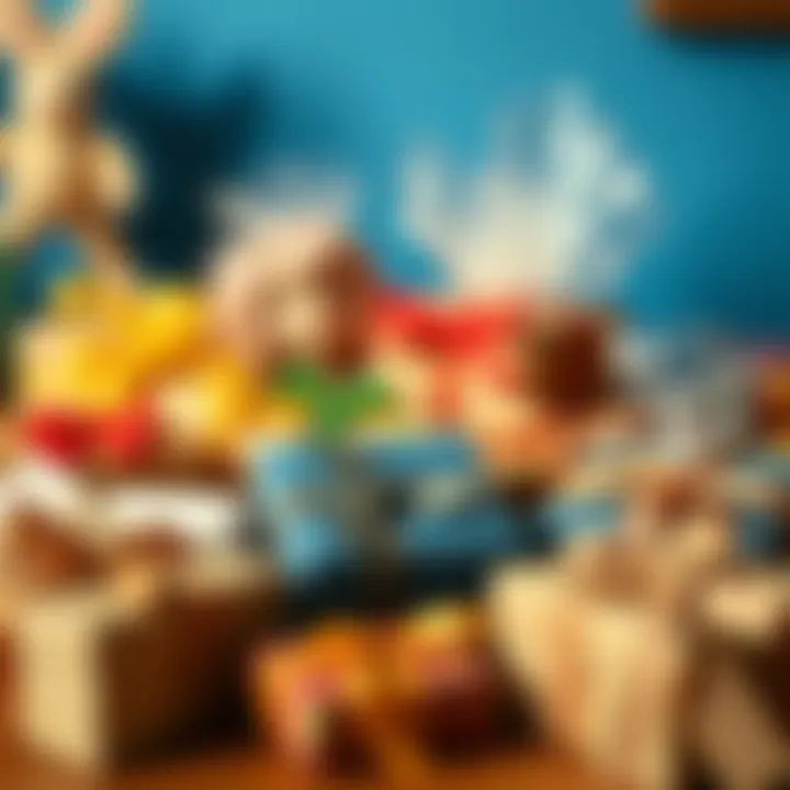 A variety of handmade gifts displayed together