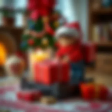 Emotional connection through gift exchange