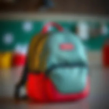 Ergonomic features of a school bag