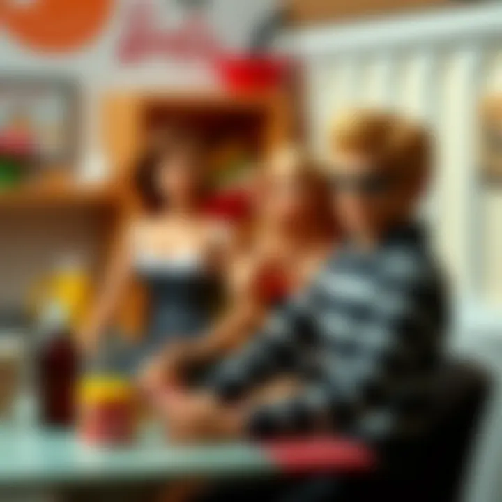 Diverse play scenarios with male Barbie figures