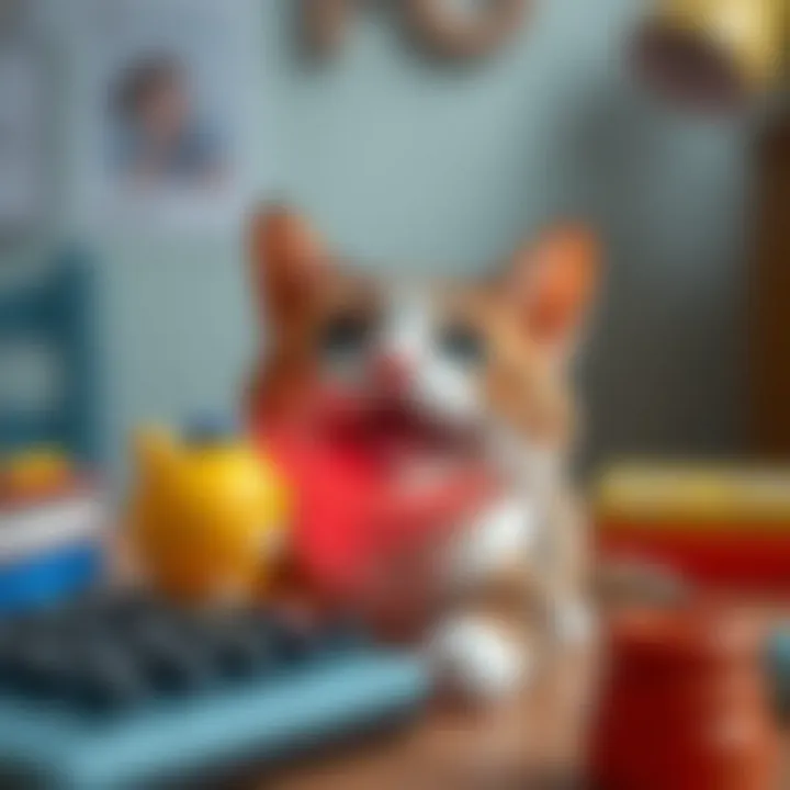 Educational aspects highlighted in Google cat game design
