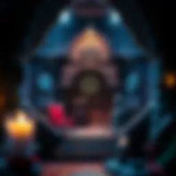 A mystical representation of the Chamber of Secrets