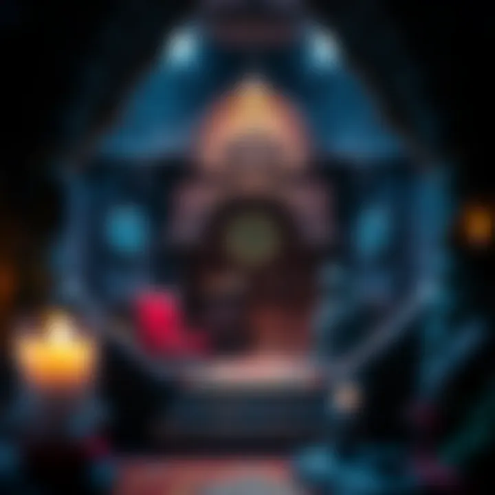 A mystical representation of the Chamber of Secrets