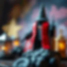 The cultural impact of Harry Potter series highlighted through iconic symbols