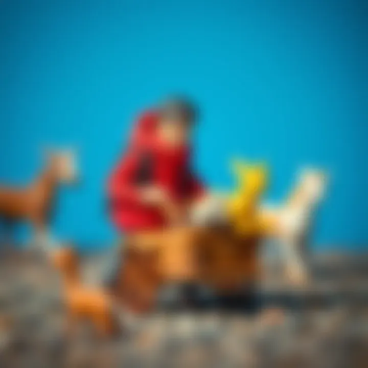 Choosing the Right Animal Cart A parent selecting the right animal cart for their child