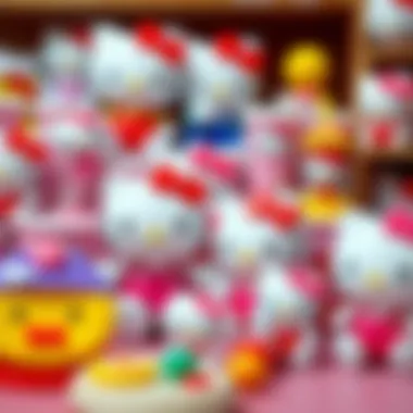 Variety of Hello Kitty themed products