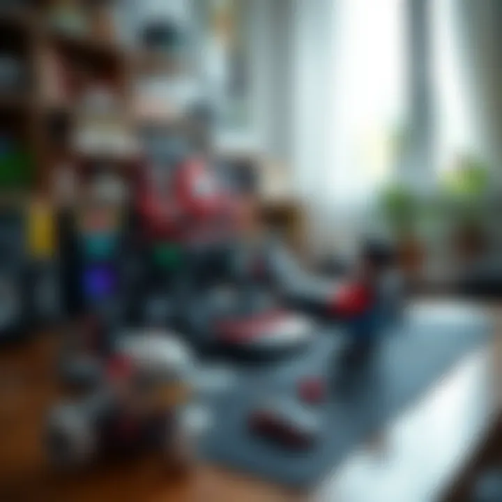 A safe gaming setup for children at home