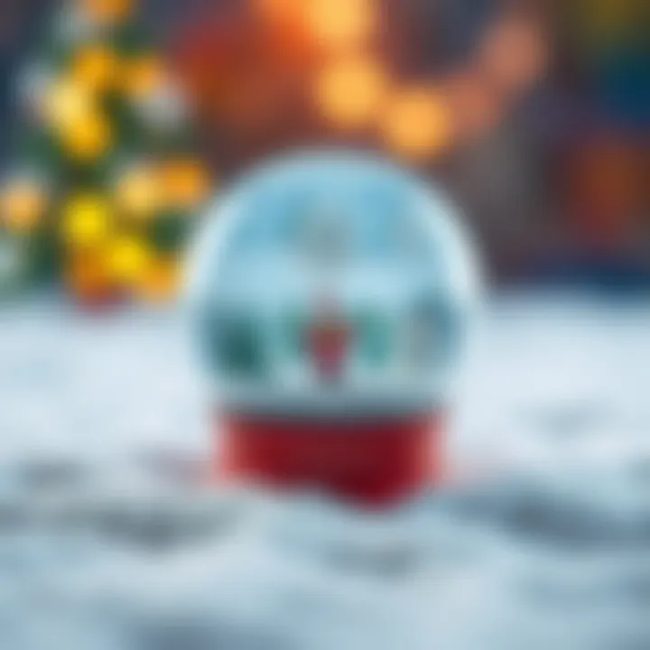 Educational opportunities through play with snow globes