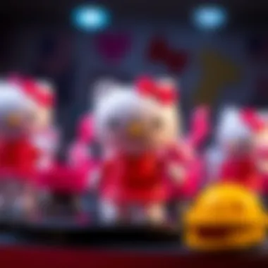 Close-up of Karaca Hello Kitty product details