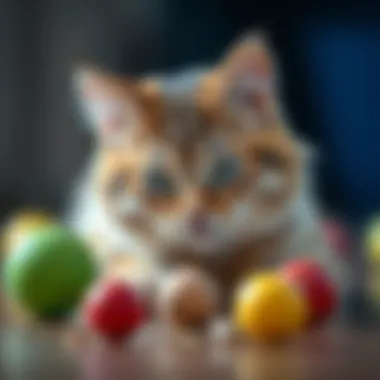 Materials comparison for different types of cat toy balls