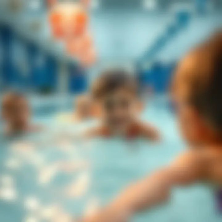 Children enjoying a safe swimming environment
