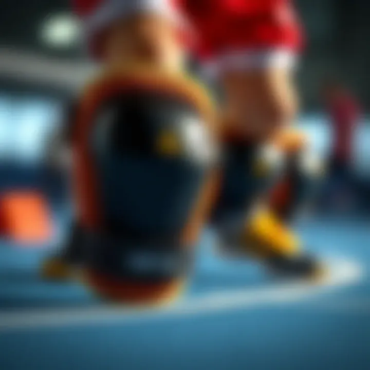 Knee pads for kids during sports