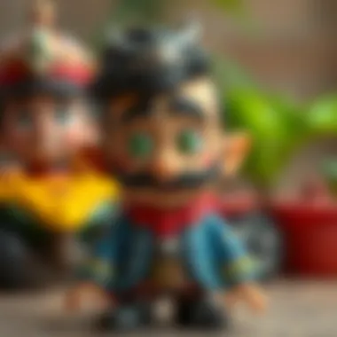 Kral Şakir character design showcasing vibrant colors and playful expressions.