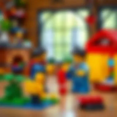Interactive play experience with Lego