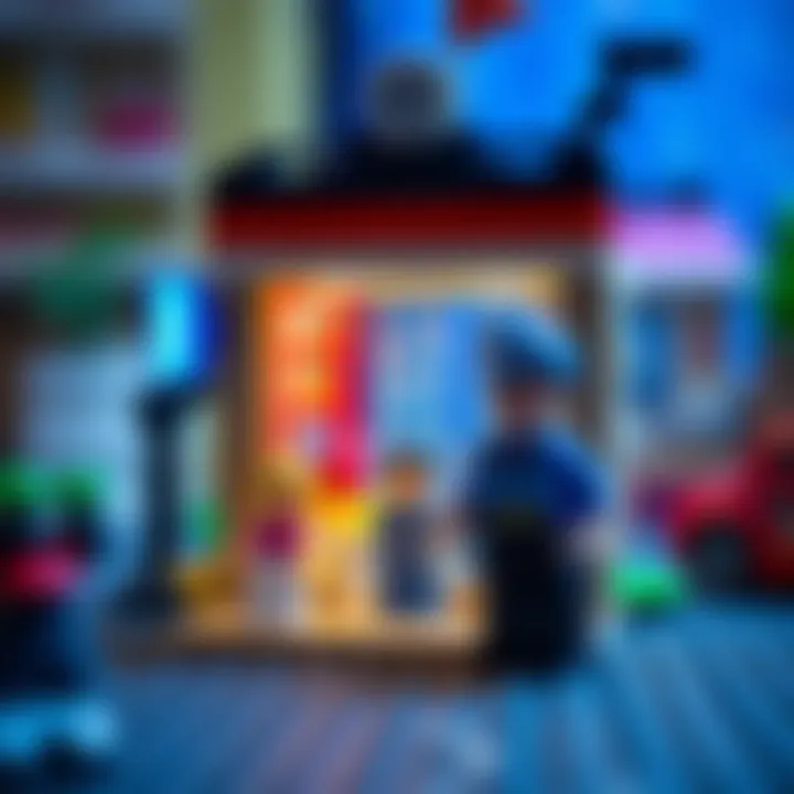 Exploring social skills through play with LEGO City Police Station