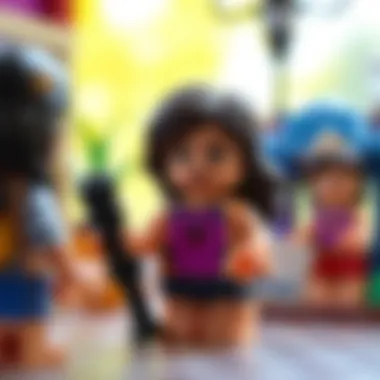 Andrea teaching the value of friendship through play