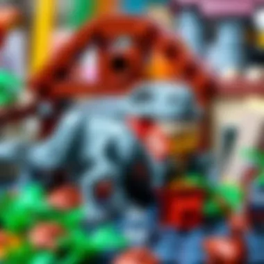 Learning Through Play with Lego Lego Jurassic World set showcasing educational aspects