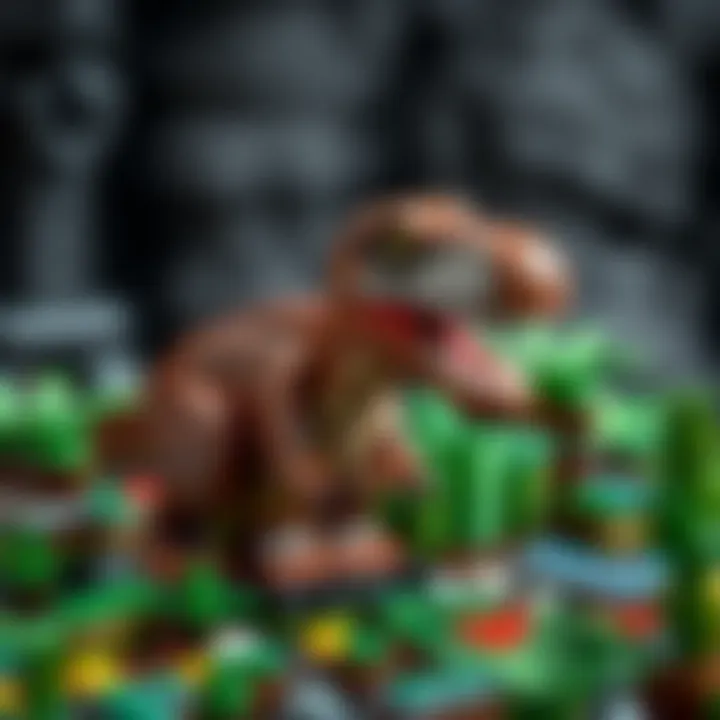 Imagination Unleashed with Lego Imaginative Lego build inspired by Jurassic World