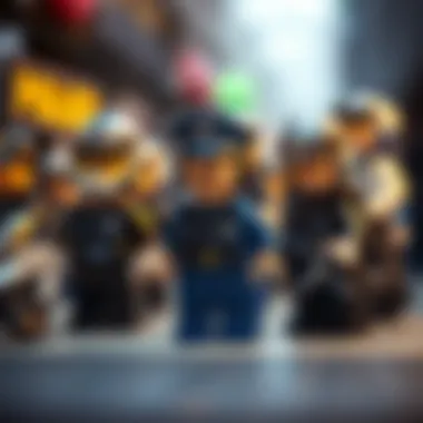 Diverse Lego police sets for different age groups