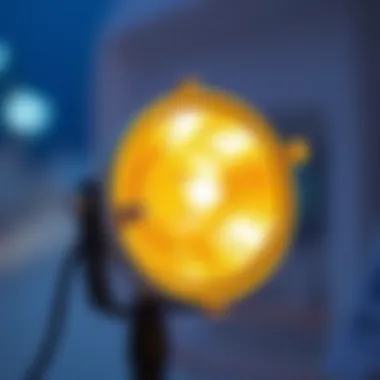 Innovative Design: Features of Modern Marine Spotlights Close-up of marine spotlight features and design