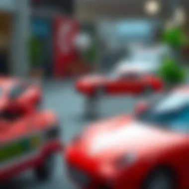 Market analysis graph of two-seater car popularity over time