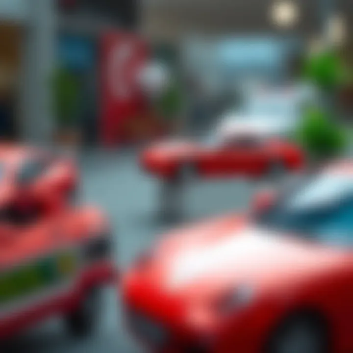 Market analysis graph of two-seater car popularity over time