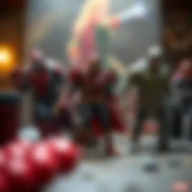 Detailed artwork showcasing the evolution of a Marvel character