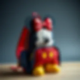 Charming Mickey Mouse backpack design appealing to children